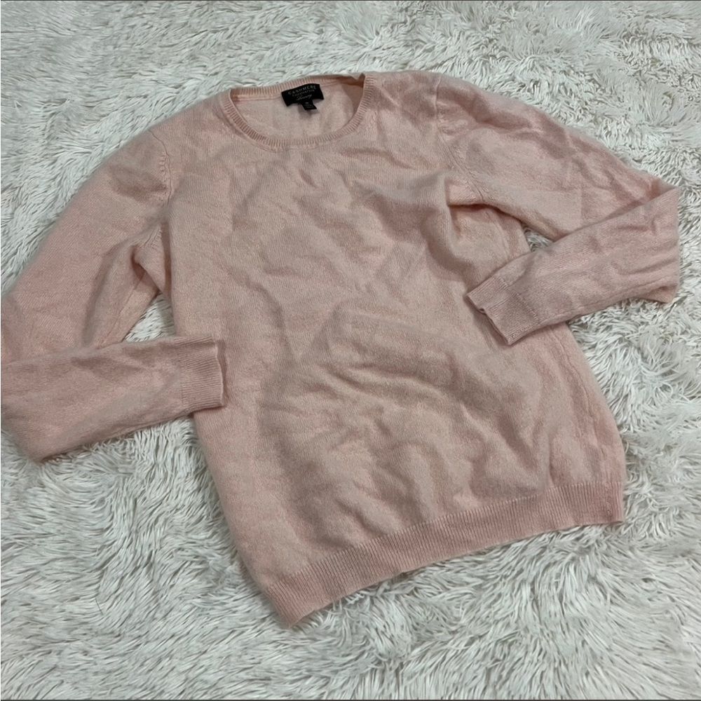 Cashmere charter club‎ pink sweater M